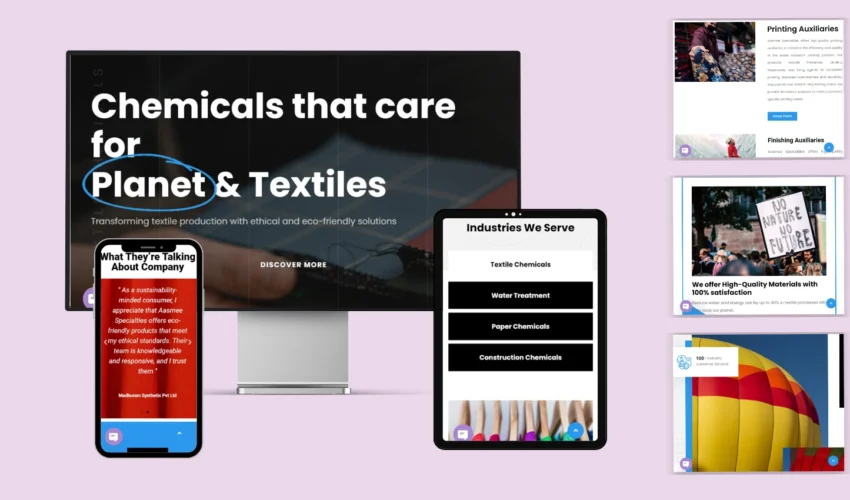 Textile Industry Banner Image